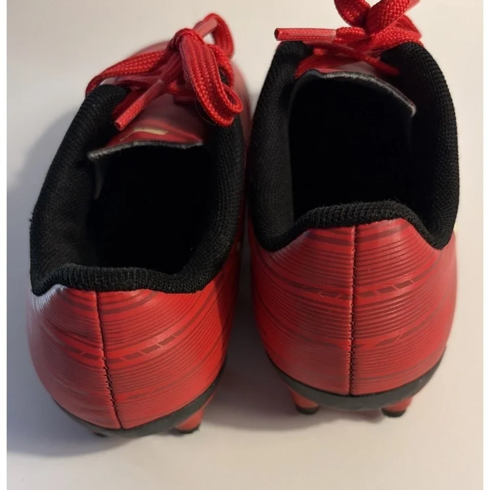 PUMA Boy's Red Rapido III FG/AG Soccer Cleats Size 12C